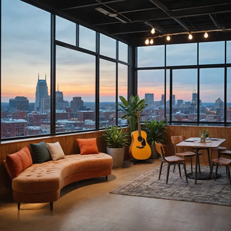 Youth hostel Nashville stays with a luxury edge in music city
