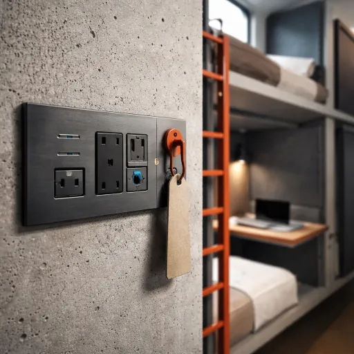 The hostels built for the laptop class